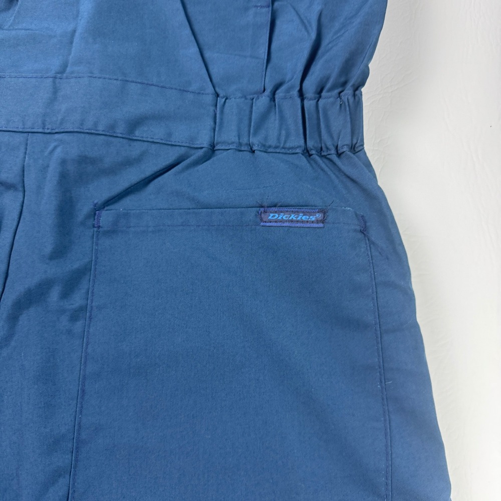 Dickies Coveralls Short Sleeve Utility Workwear Jumpsuit Navy Blue Mens 38 Long - Picture 15 of 16